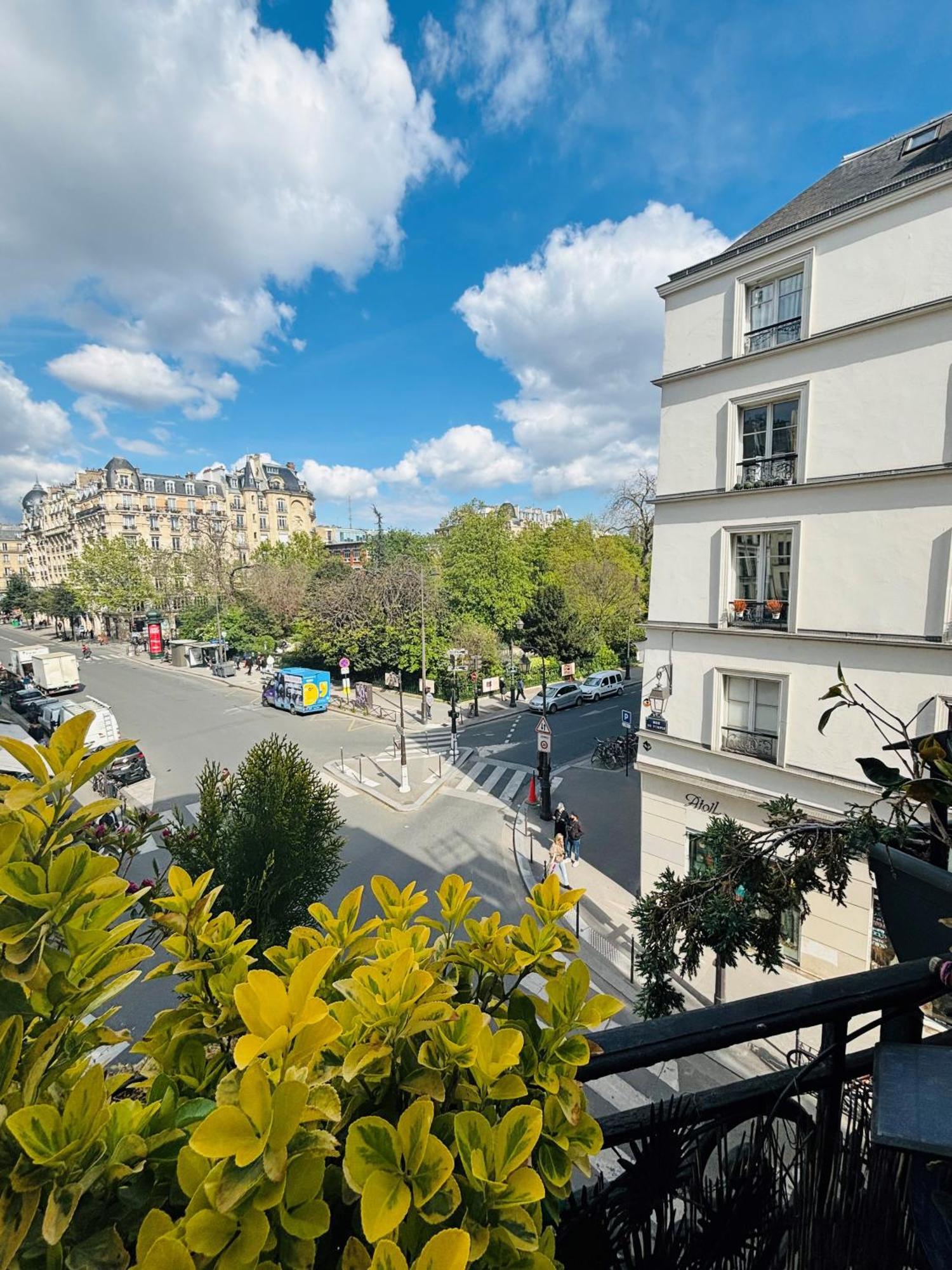 Modern Cozy Flat In The Marais Apartment Paris Exterior foto